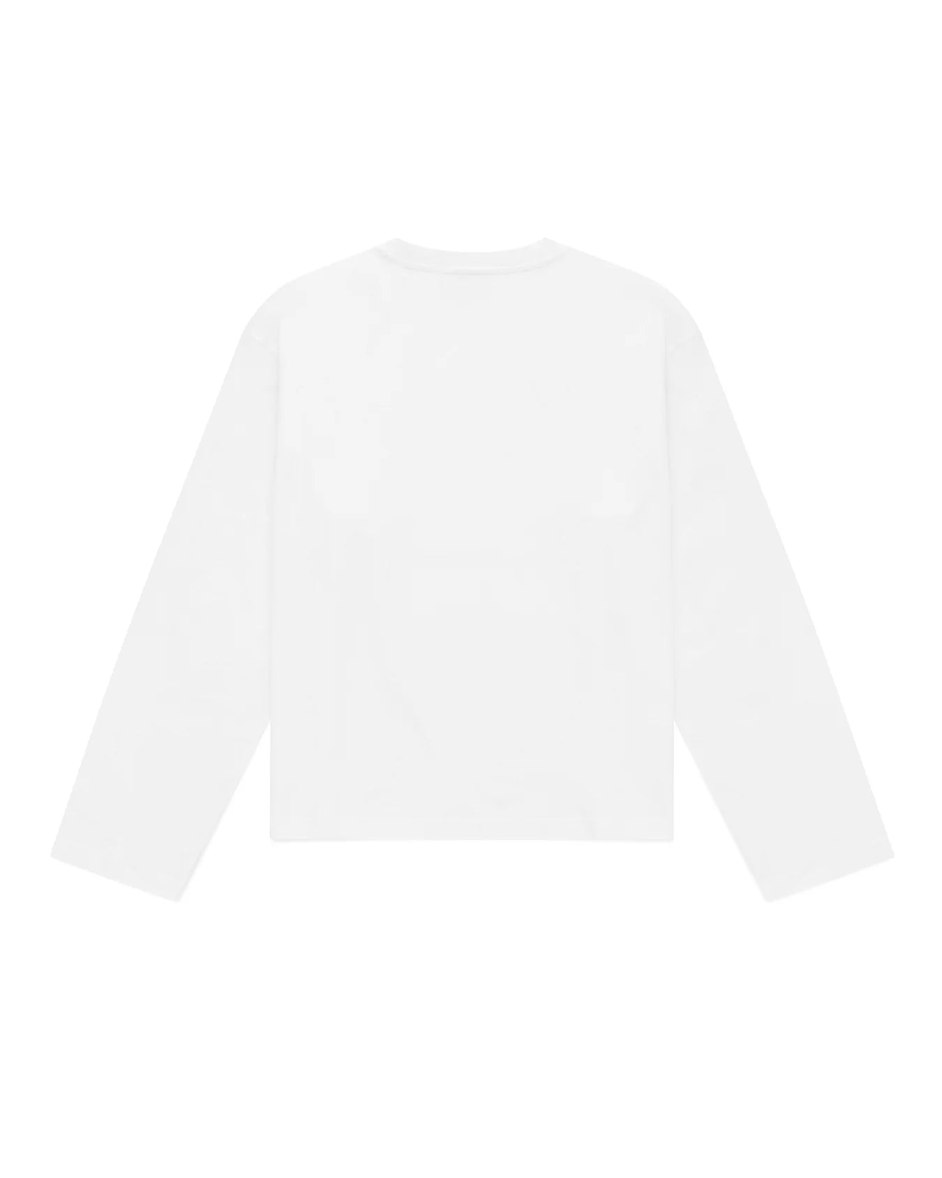 SCRIPT LONGSLEEVE WHITE