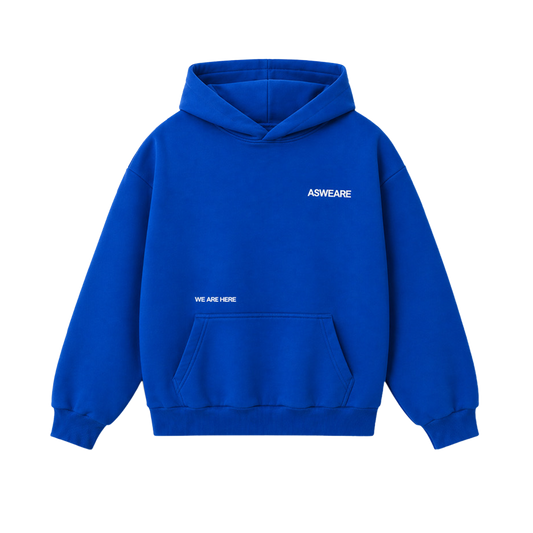 Here Hoodie Royal Blue