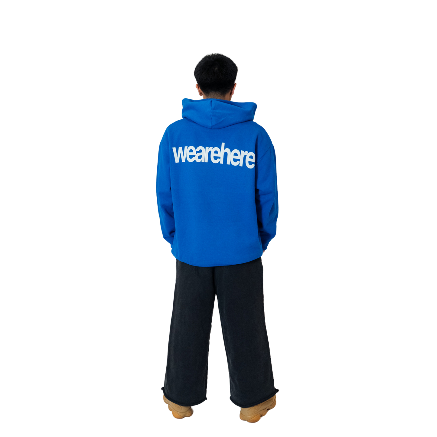 Here Hoodie Royal Blue