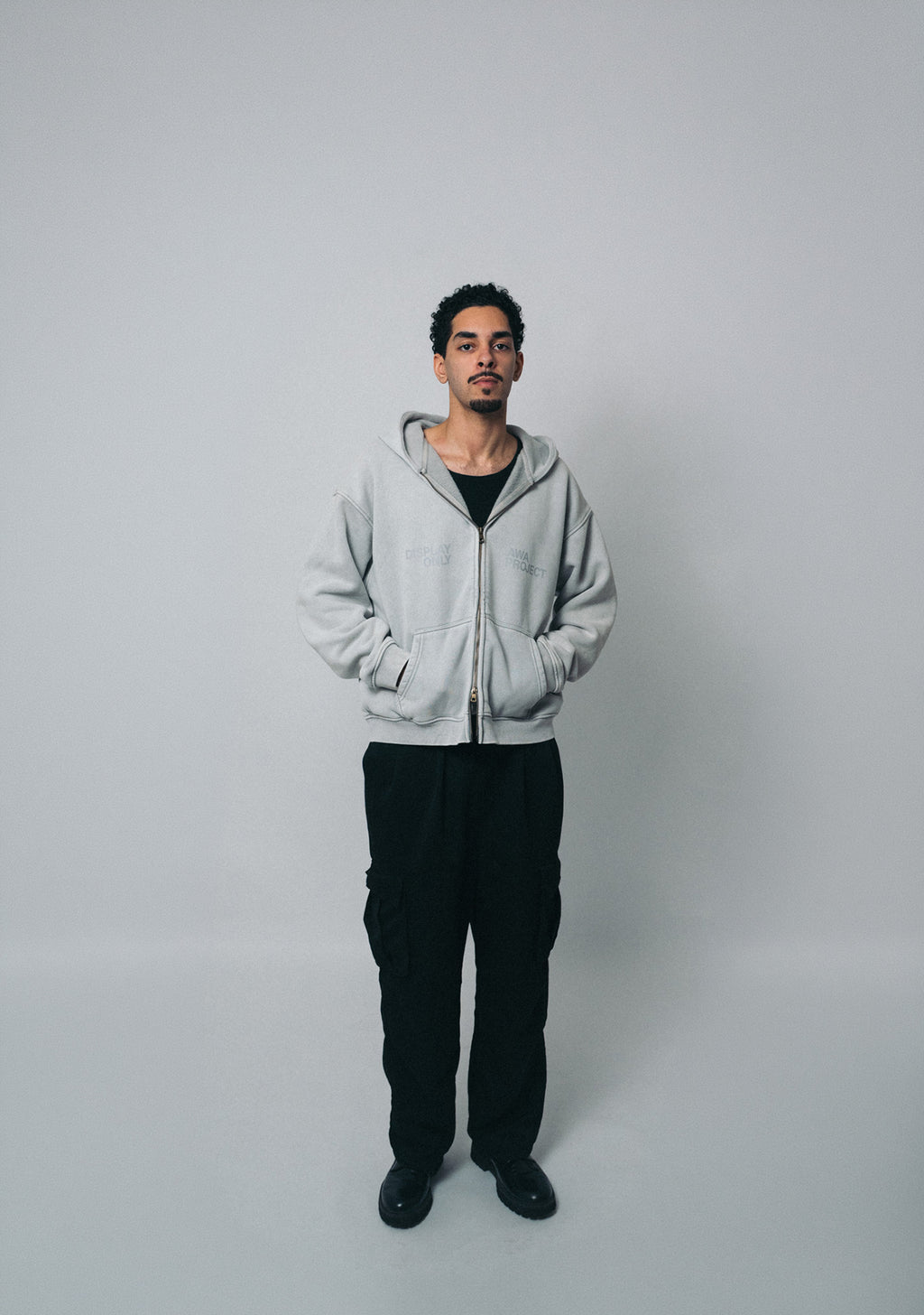 DISPLAY ONLY ZIP-UP HOODIE