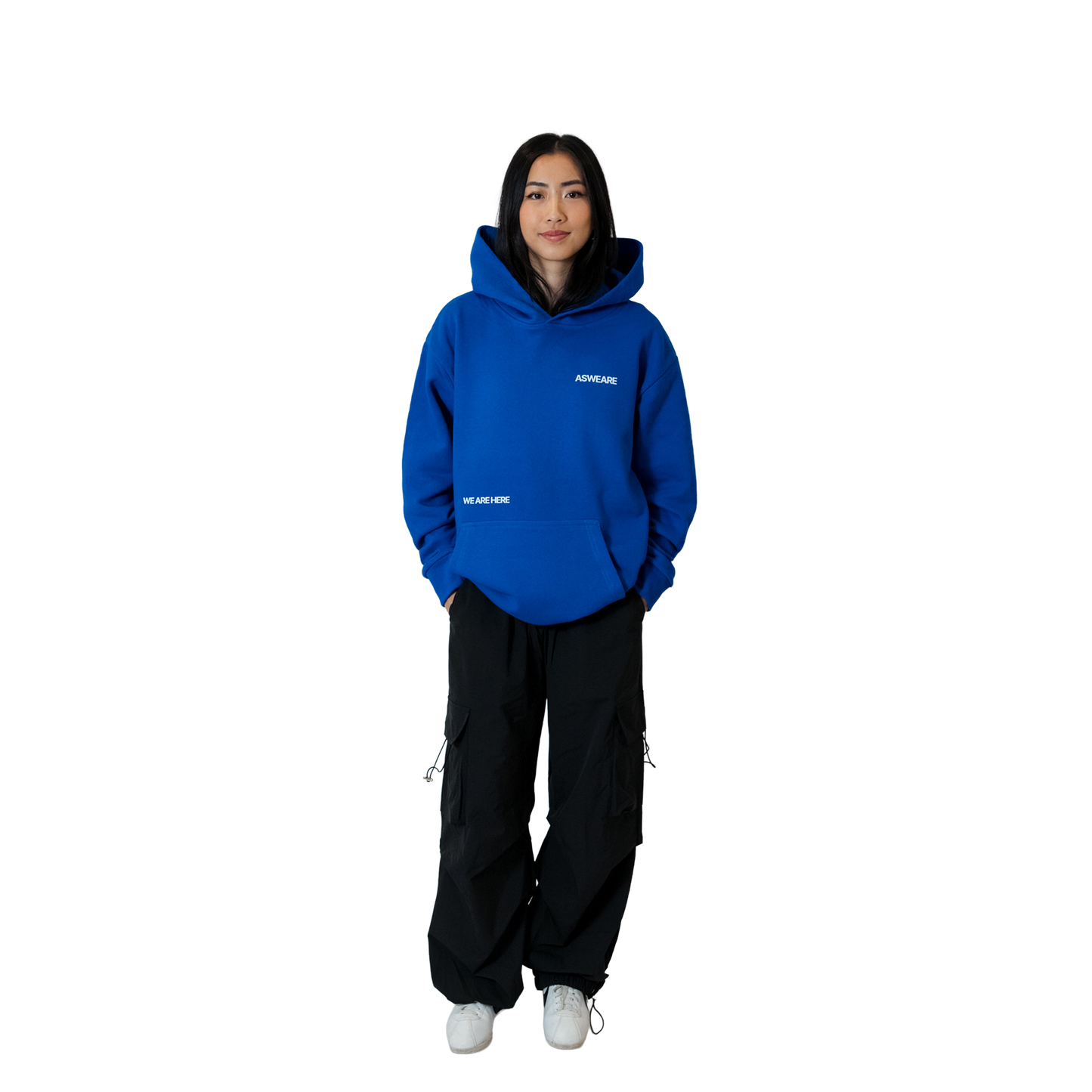 Here Hoodie Royal Blue