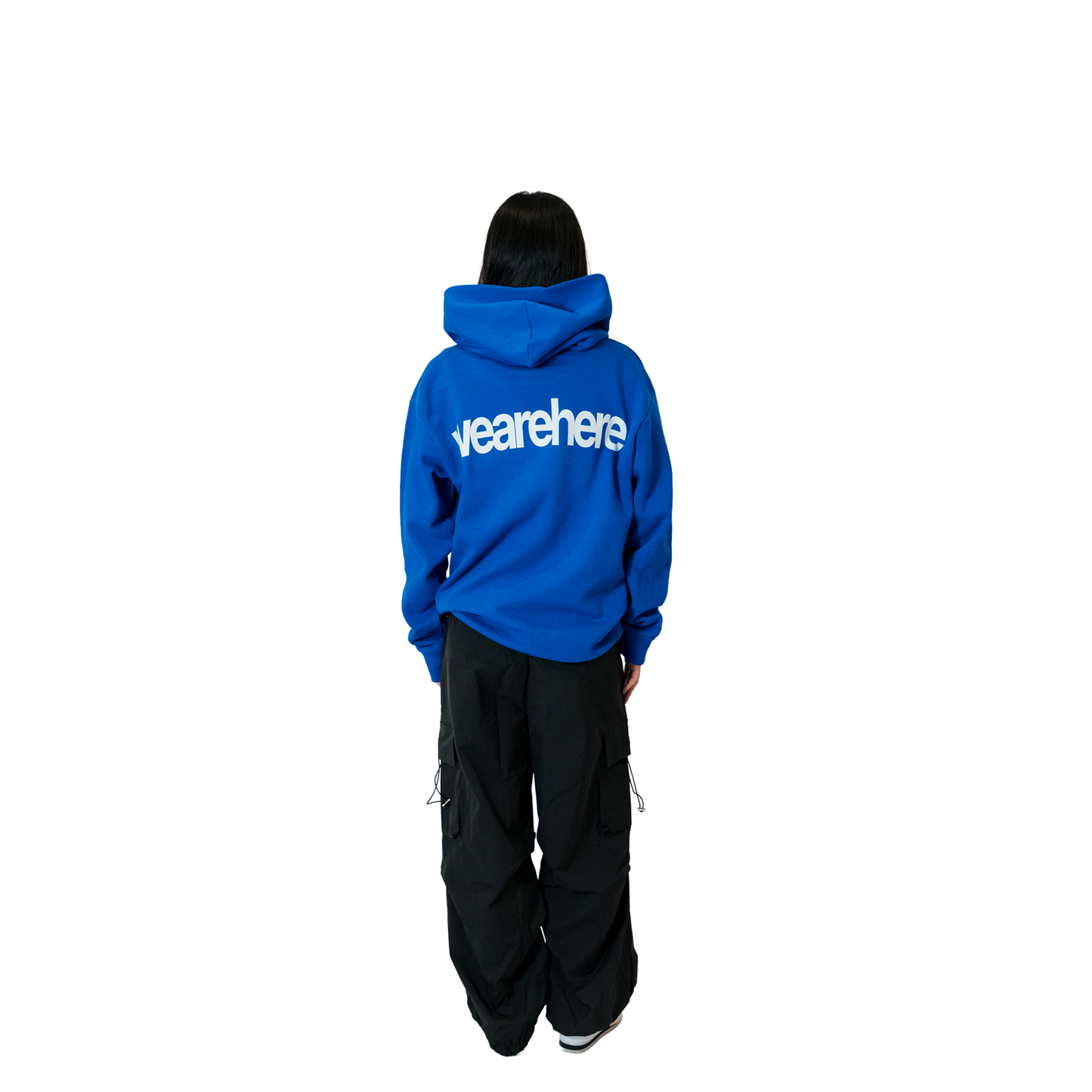 Here Hoodie Royal Blue