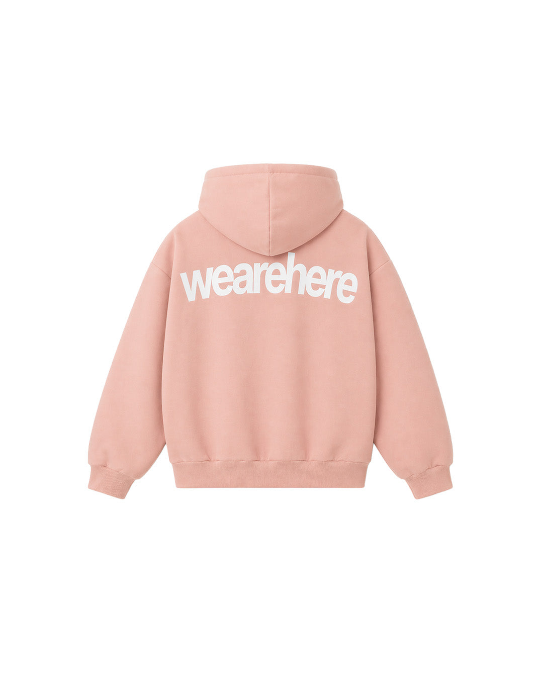 Here Hoodie Rose Pink