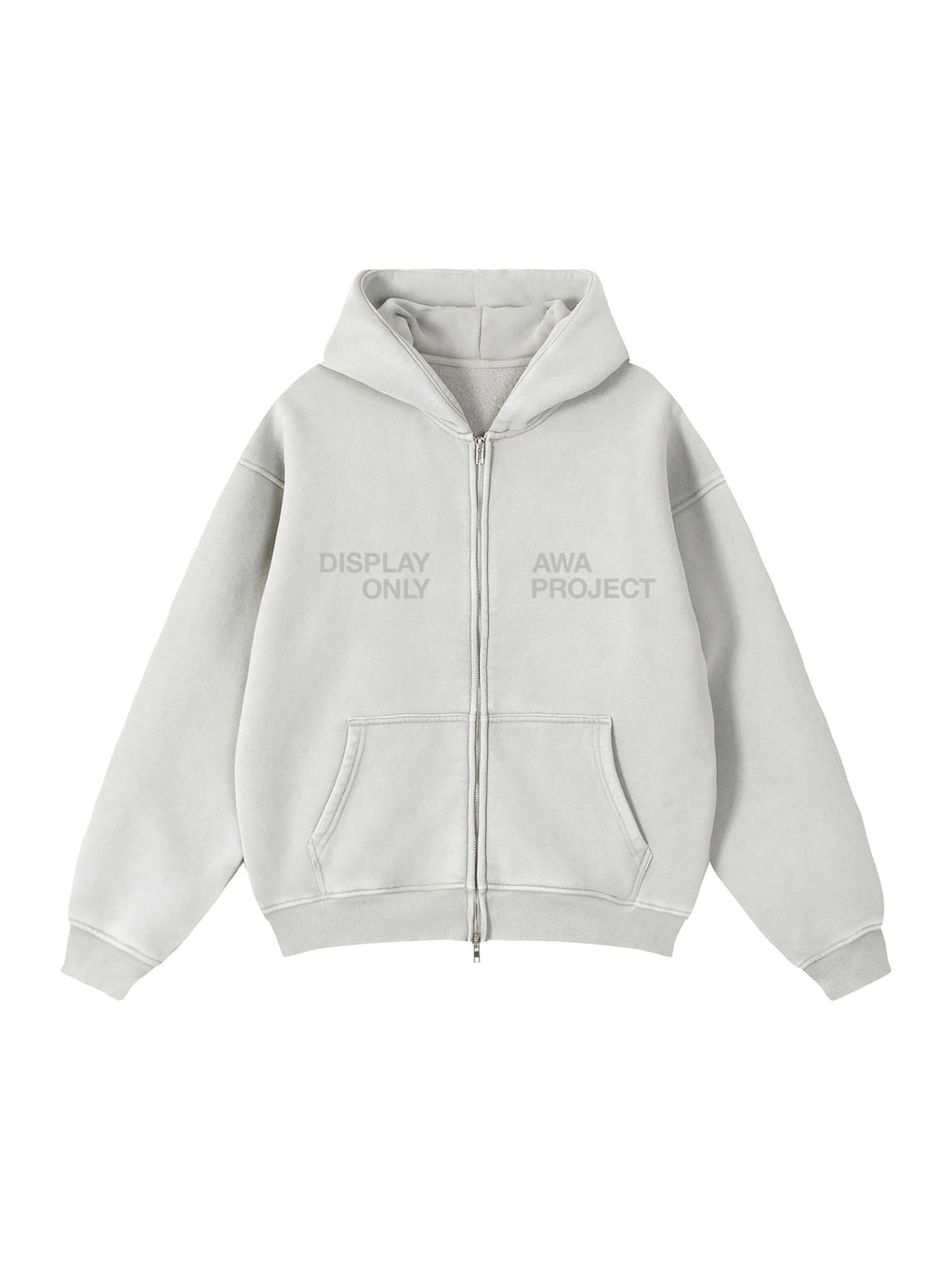 DISPLAY ONLY ZIP-UP HOODIE