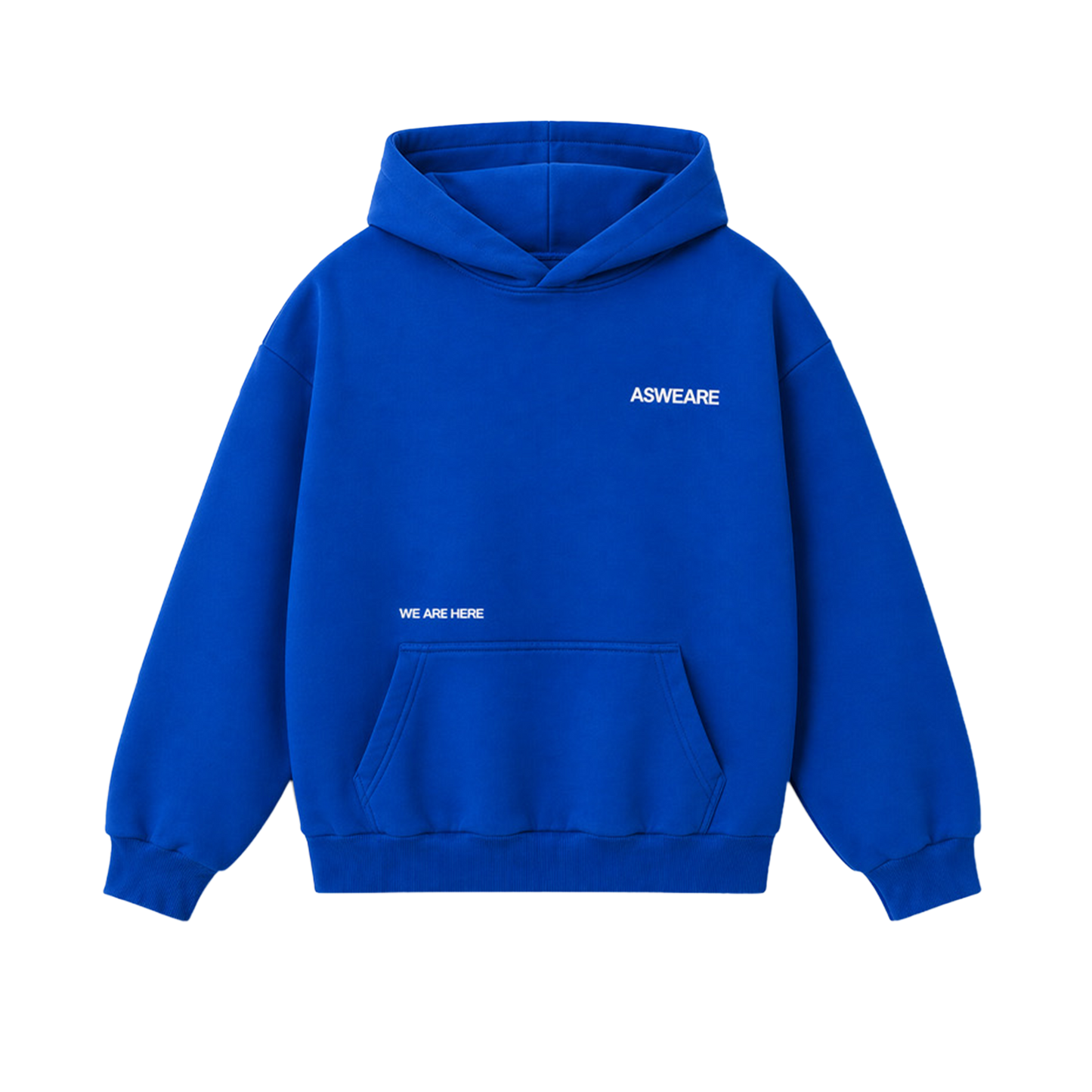 Here Hoodie Royal Blue