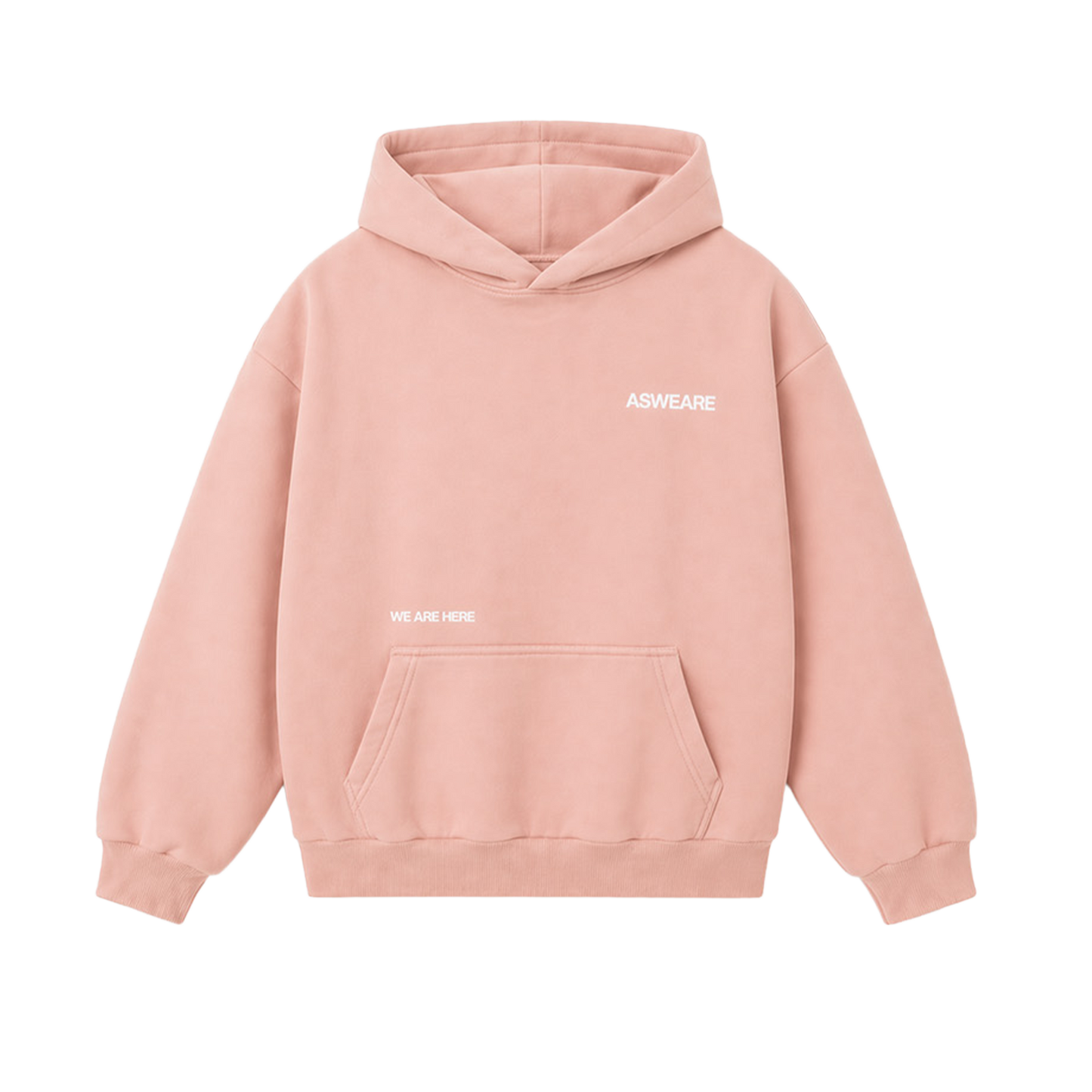 Here Hoodie Rose Pink